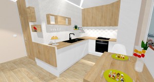 logistické rozmiestnenie kuchynského nábytku